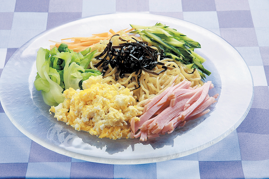 煮昆布のラーメンサラダ