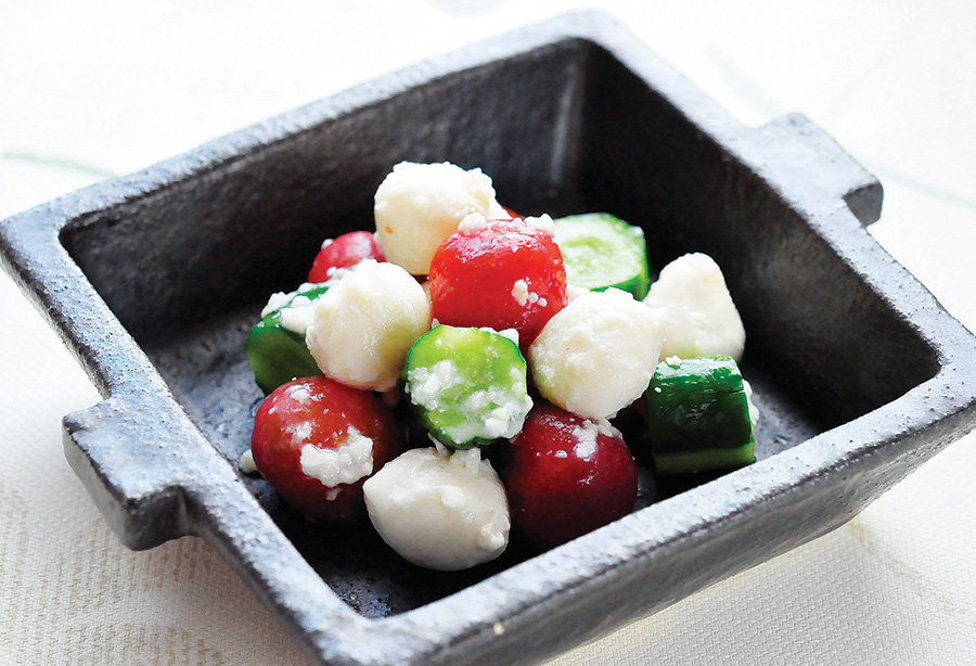 モッツァレラチーズの塩麹漬け