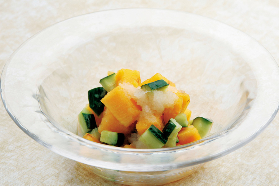 柿のおろし和え