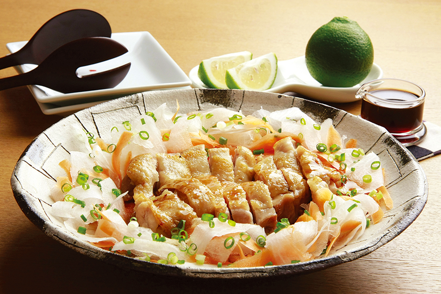 鶏のソテー かぼす風味