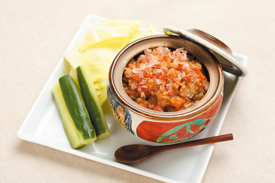 ソフトけずりたっぷり野菜みそ