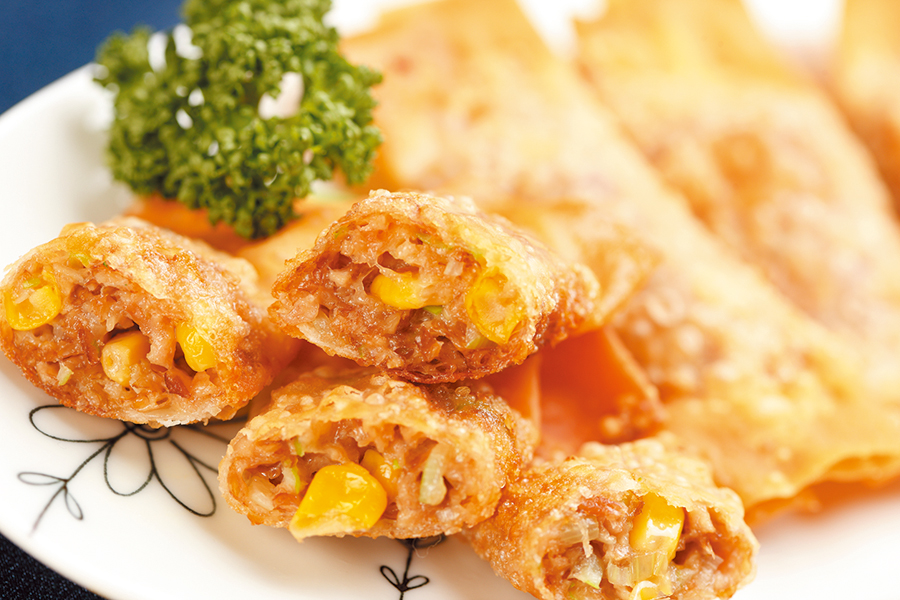 ソフト削り節たっぷりシュウマイ揚げ