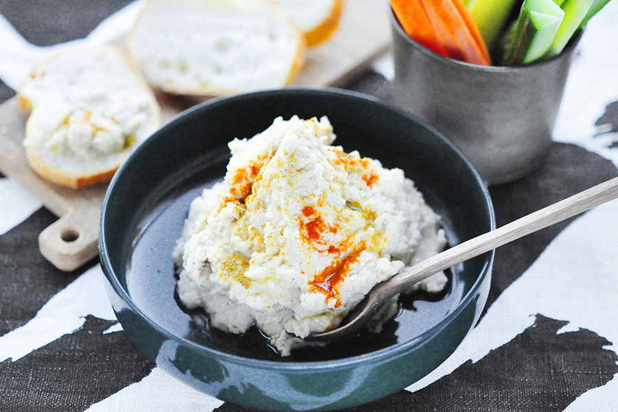 大福豆のフムス風ディップ