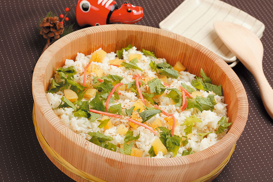 数の子と昆布茶の炊きご飯