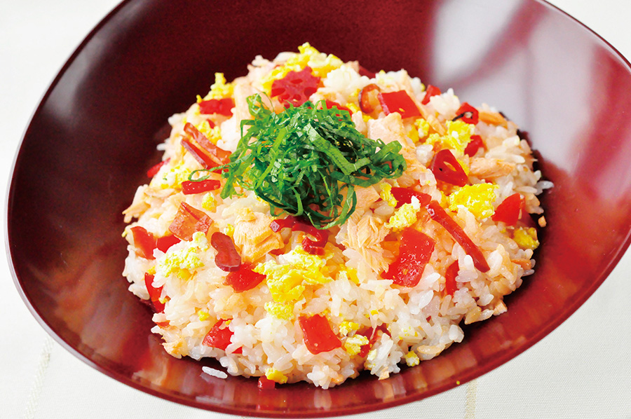 福神漬のちらし寿司