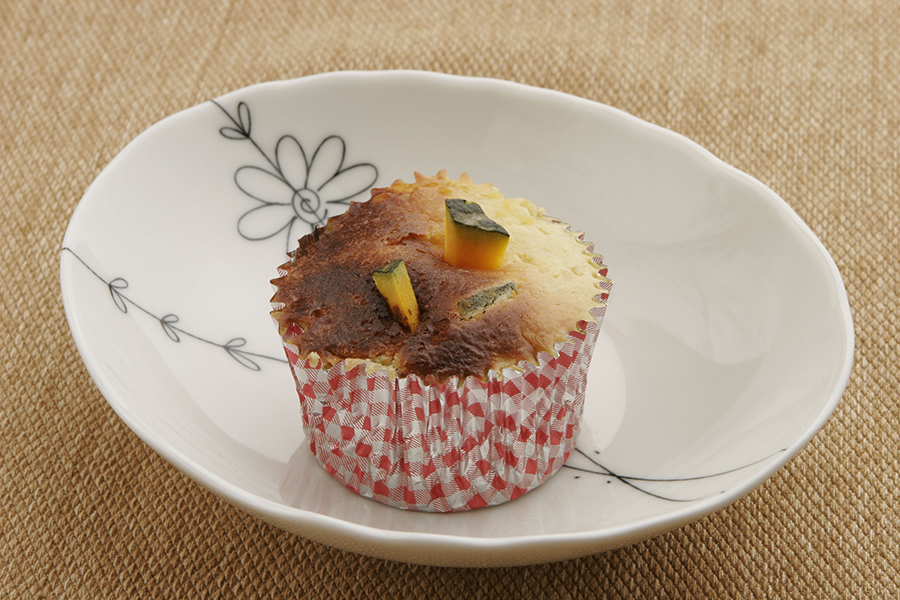 クリームチーズとパンプキンのマフィン