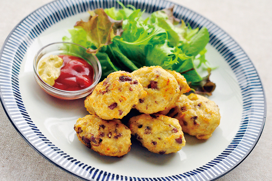 小豆のスパイシーナゲット