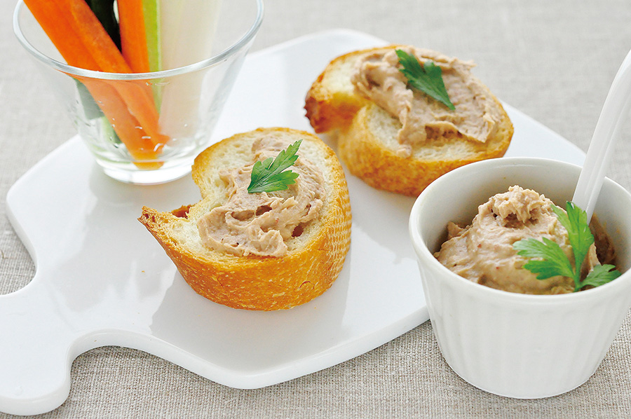 金時豆のごまみそディップ