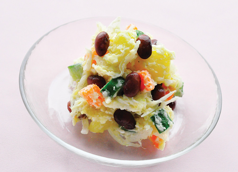 金時豆のほくほくポテトサラダ